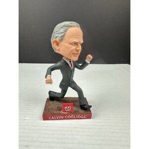 2015 MLB Washington Nationals CALVIN COOLIDGE Racing President‎ Bobblehead